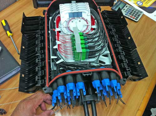 مدیریت کابل های FTTH Drop