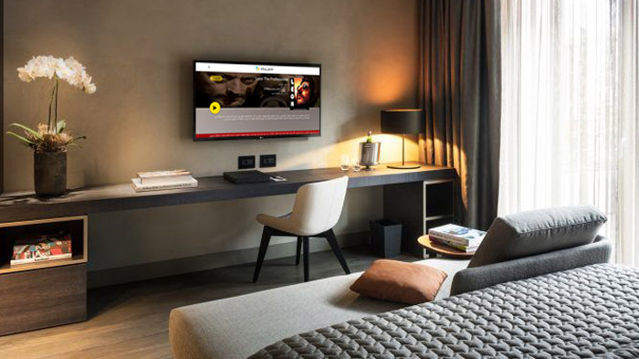 ارائه خدمات ارزش افزوده IPTV هتلی
