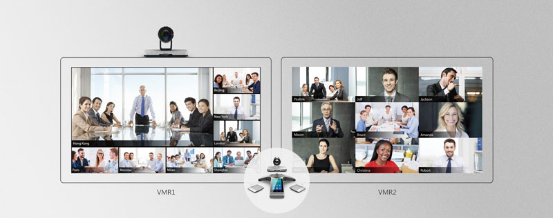 جلسات کاری با ویدئوکنفرانس VC800 یلینک